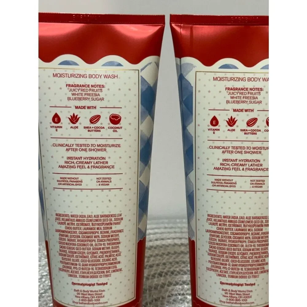 Bath & Body Works bbw gingham